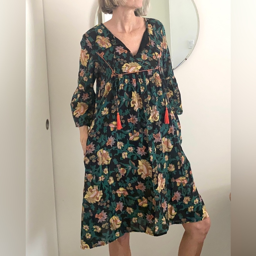 Vintage floral dress